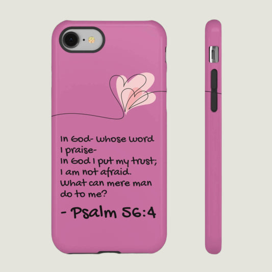 Phone Case - Inspirational Customer Quote/Scripture for Mental Health