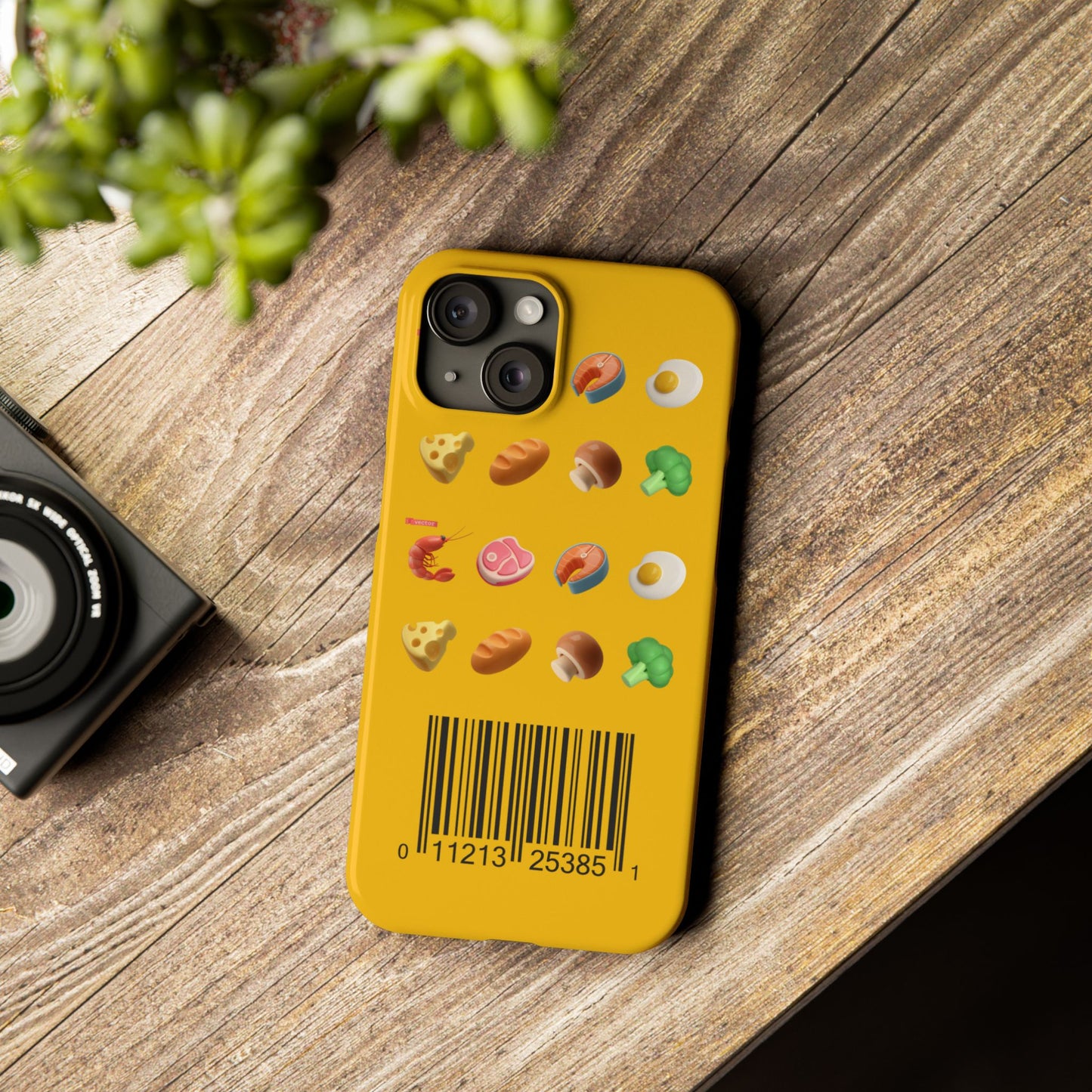 Food Barcode Slim Phone Case