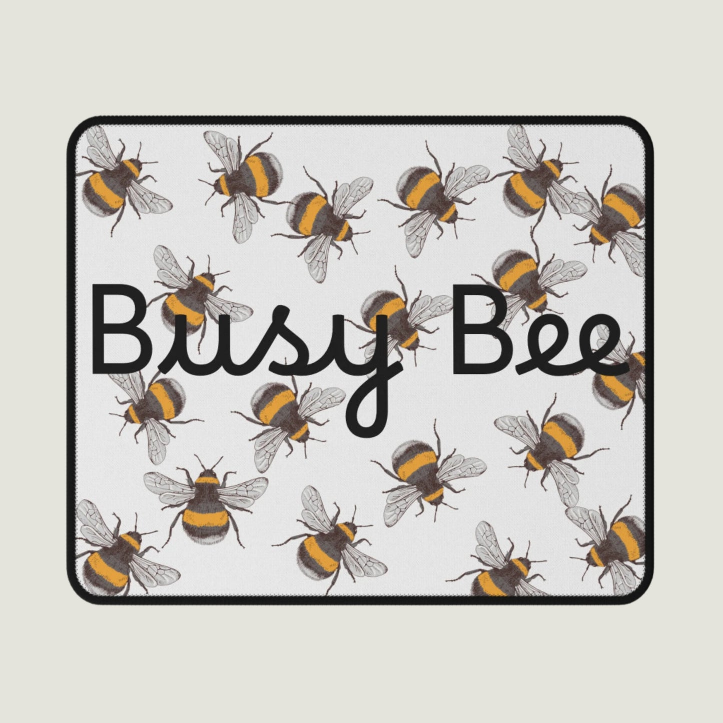 Gaming Mouse Pad - Busy Bee Bee Design