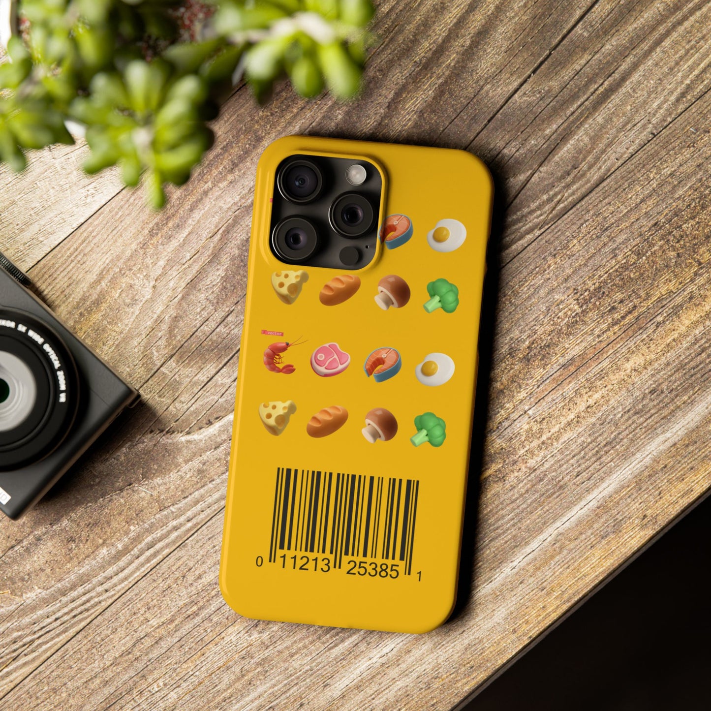 Food Barcode Slim Phone Case