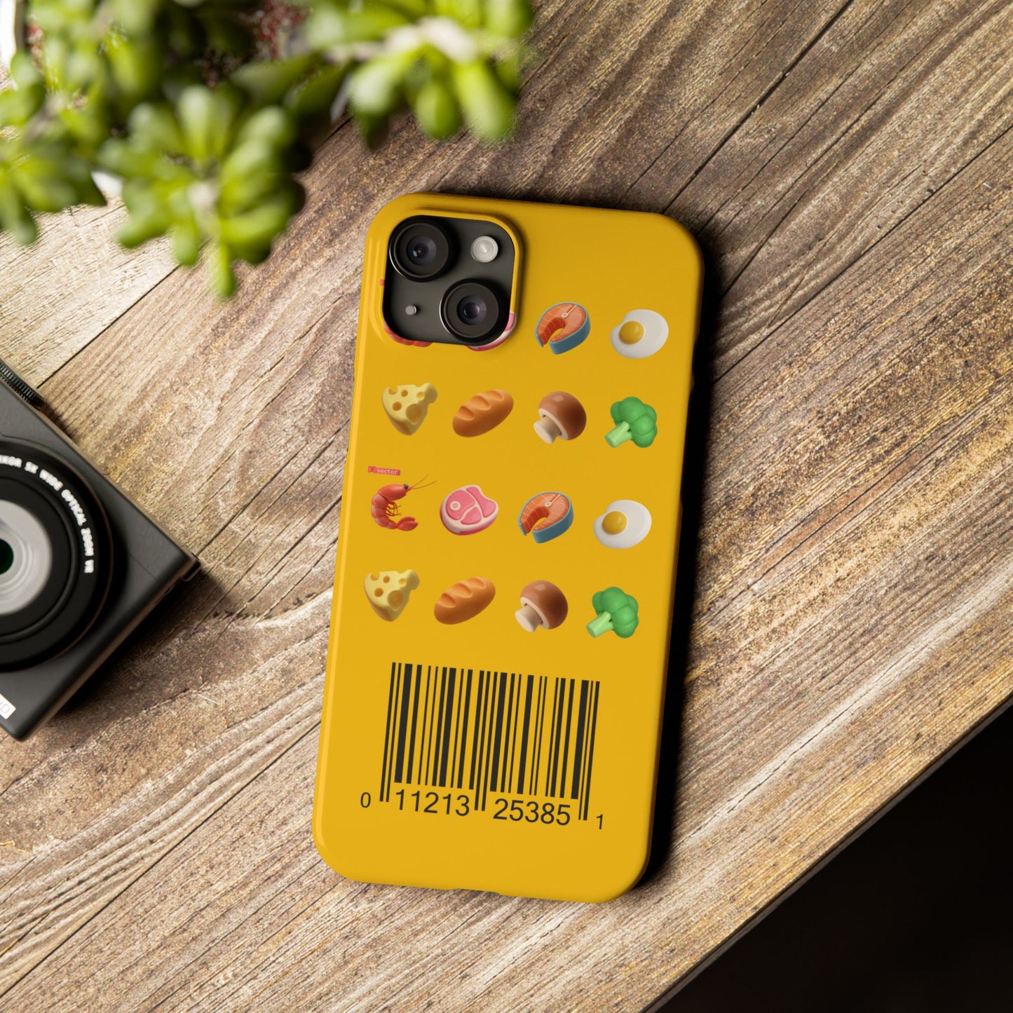 Food Barcode Slim Phone Case