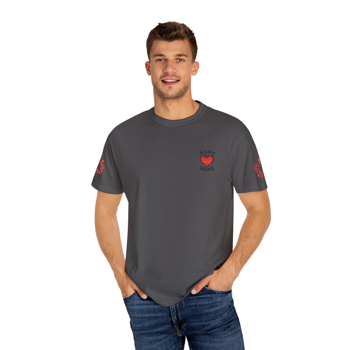 Personalizable Couples Unisex T-shirt