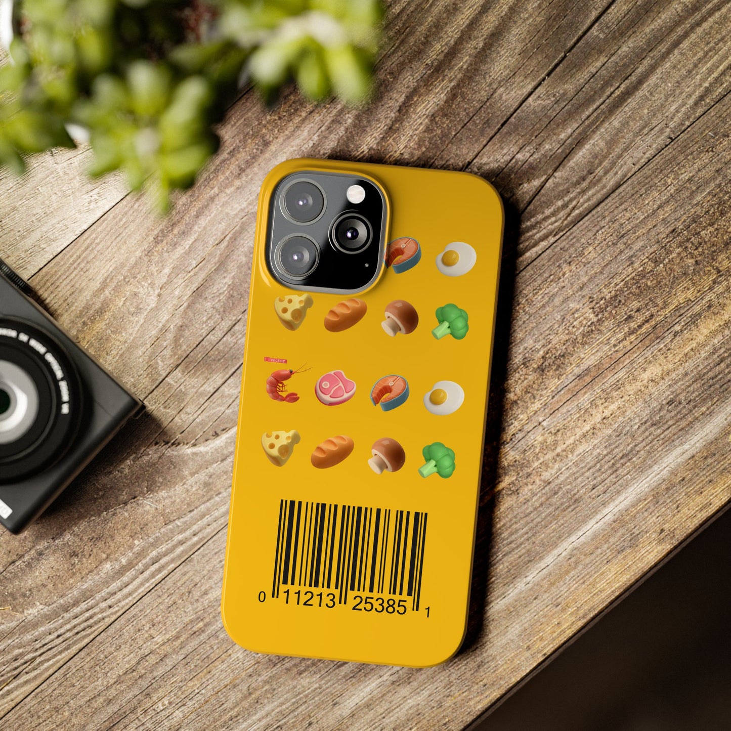 Food Barcode Slim Phone Case