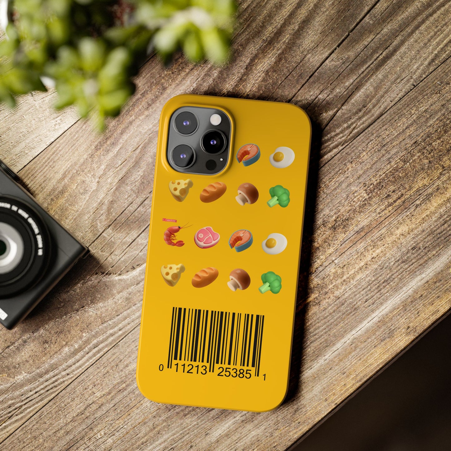 Food Barcode Slim Phone Case