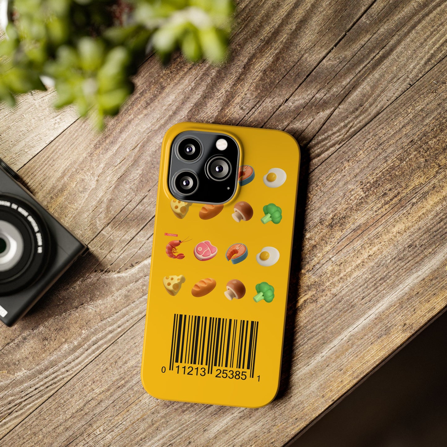 Food Barcode Slim Phone Case