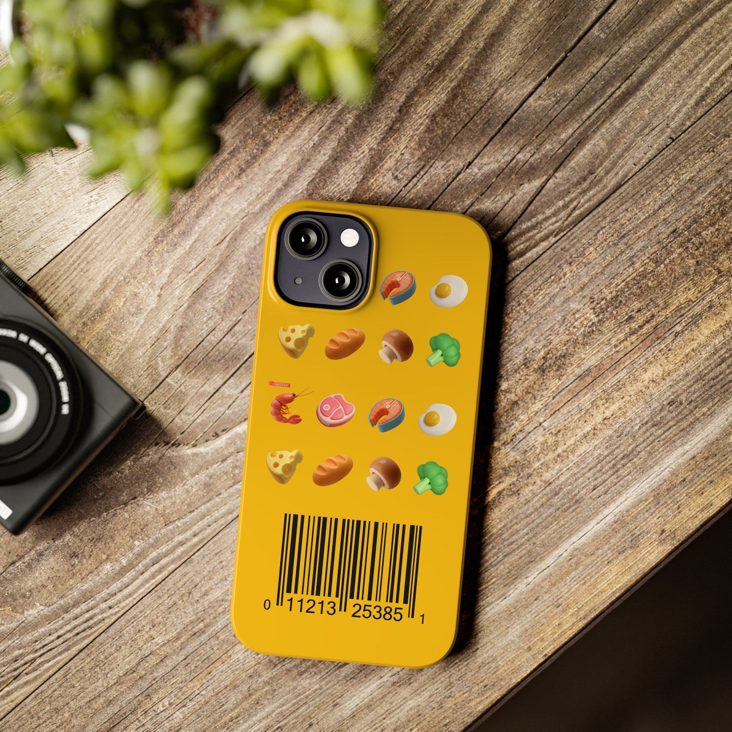 Food Barcode Slim Phone Case