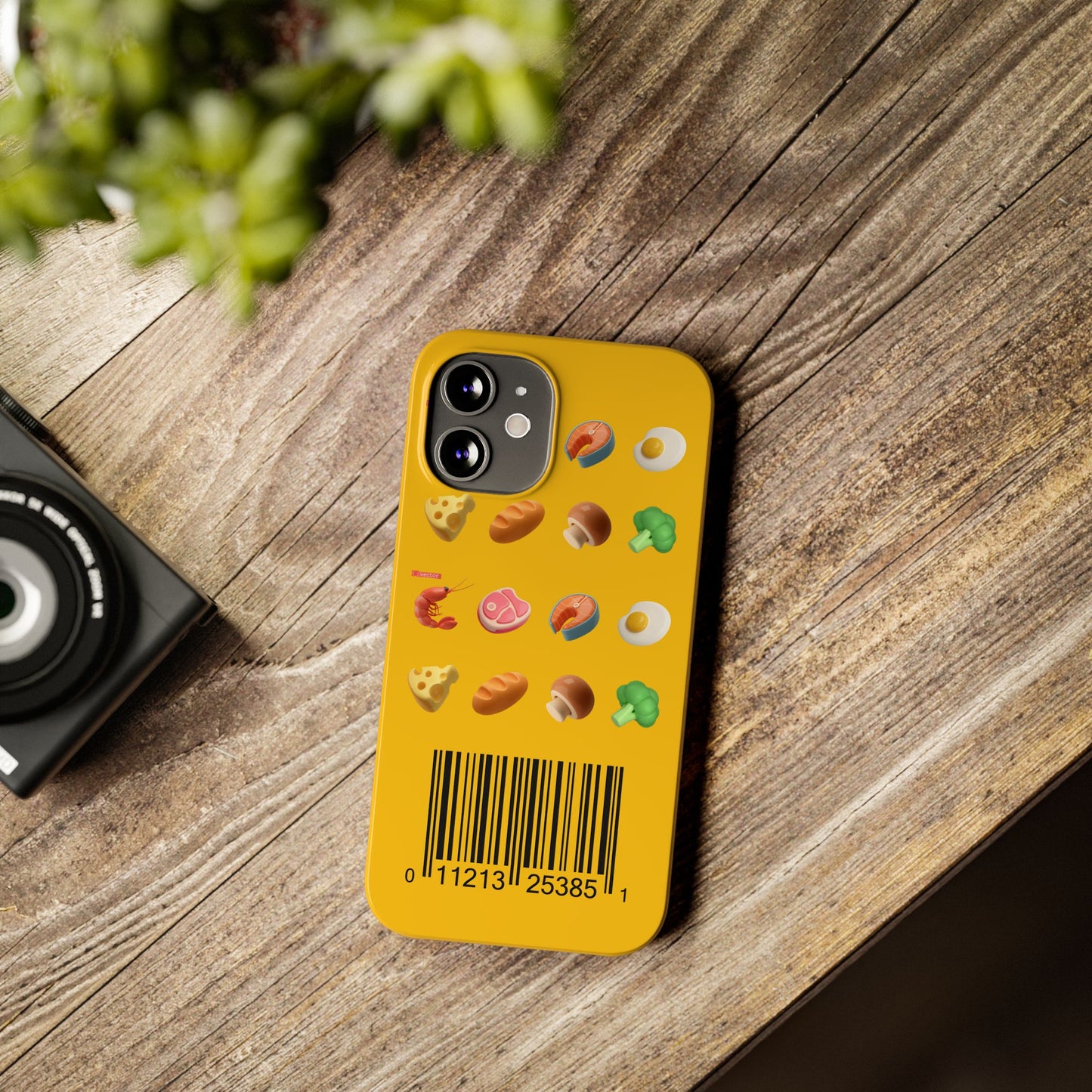 Food Barcode Slim Phone Case