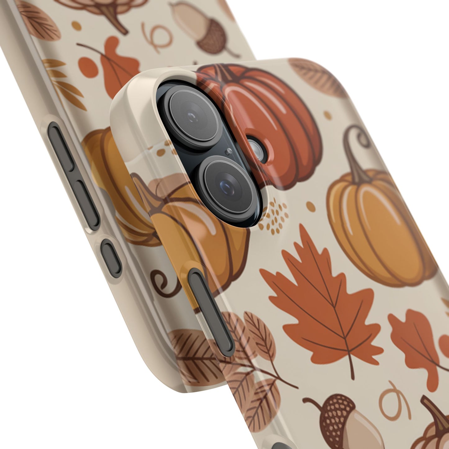 Autumn Pumpkin Phone Case, Fall Slim Phone Cover, Thanksgiving Gift, Cute Fall Phone Case, Seasonal Phone Accessory