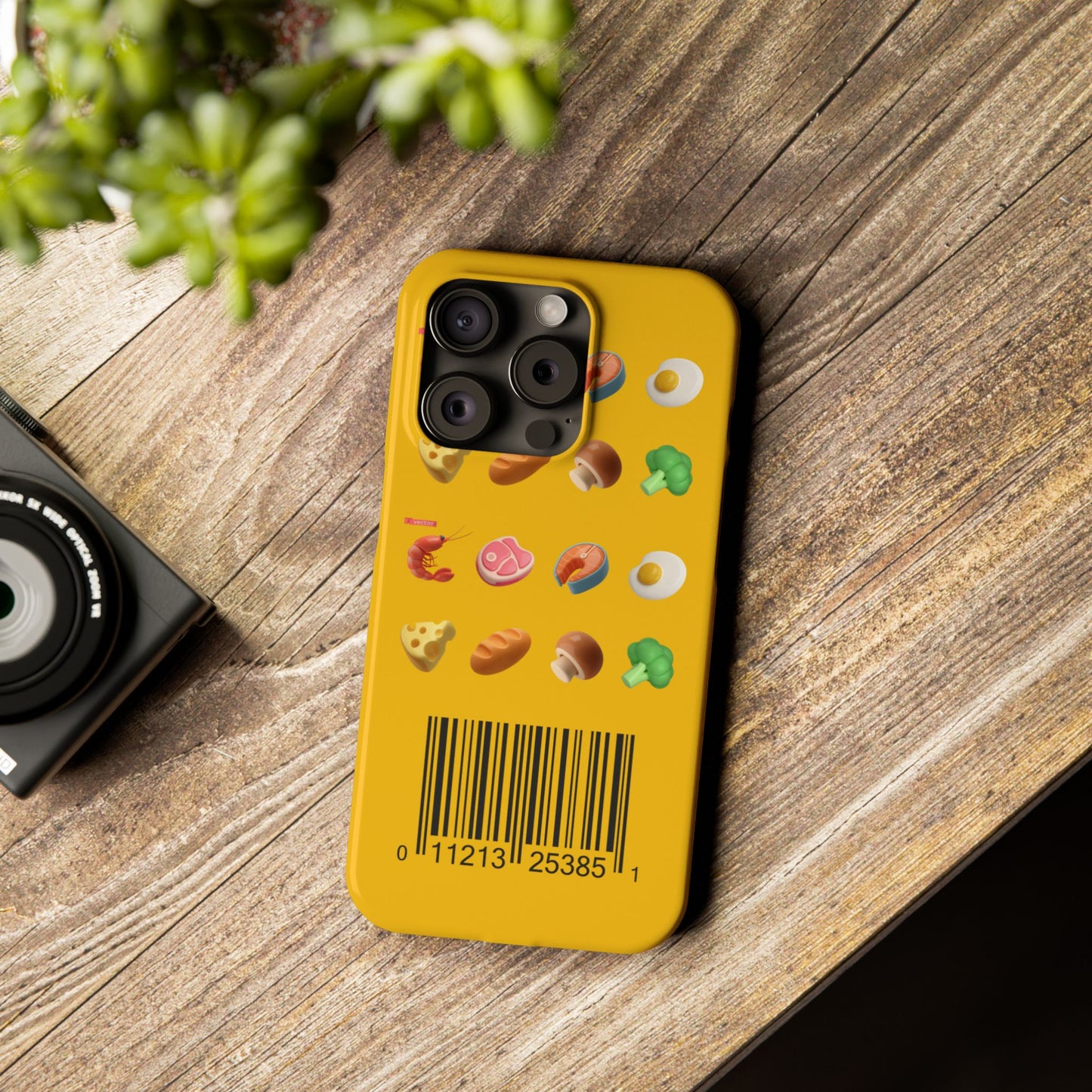 Food Barcode Slim Phone Case