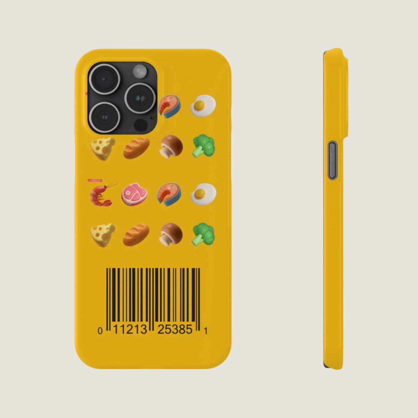 Food Barcode Slim Phone Case